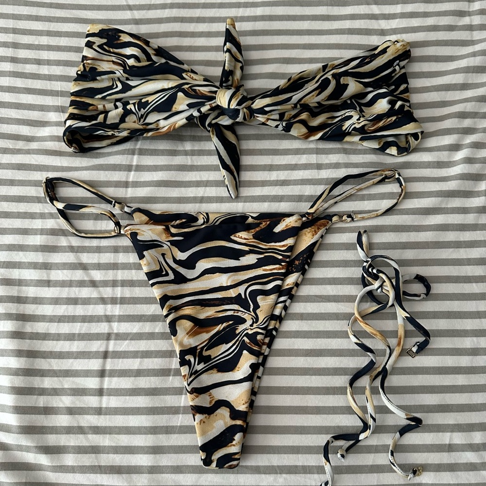 Skatie M WeHo Harli bottom and Lyndi Top Swimsuit